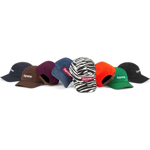 帽子 Supreme Washed Chino Twill Camp Cap 25SS Washed Chino Twill Camp Cap - spring/summer 2025 - Supreme