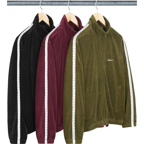 Studded Velour Track Jacket - fall/winter 2022 - Supreme Studded Velour Track Jacket - fall/winter 2022 - Supreme