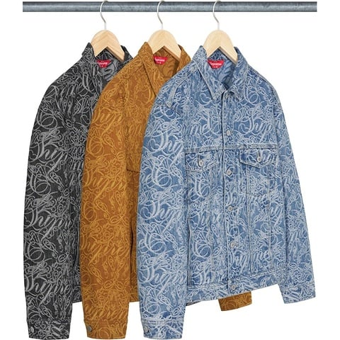 服/ファッション Supreme S Logo Denim Trucker Jacket M Denim Trucker Jacket - Shop - Supreme