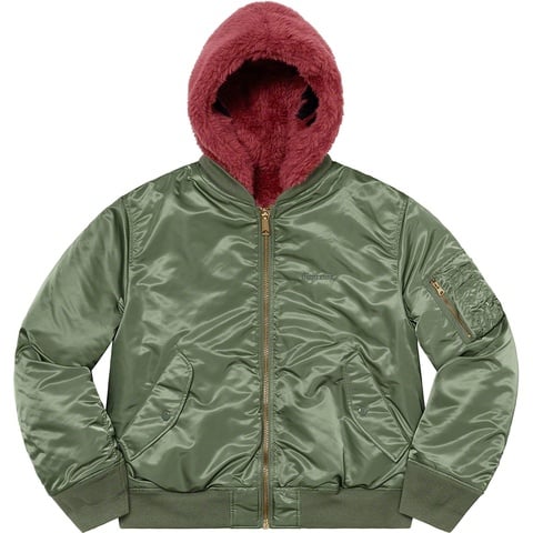 Faux Fur Reversible MA-1 - fall/winter 2022 - Supreme Faux Fur Reversible MA-1 - fall/winter 2022 - Supreme