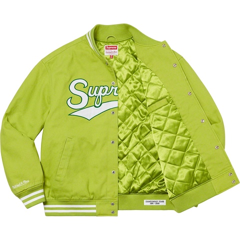 Supreme®/Mitchell & Ness® Doughboy Twill Varsity Jacket - Supreme