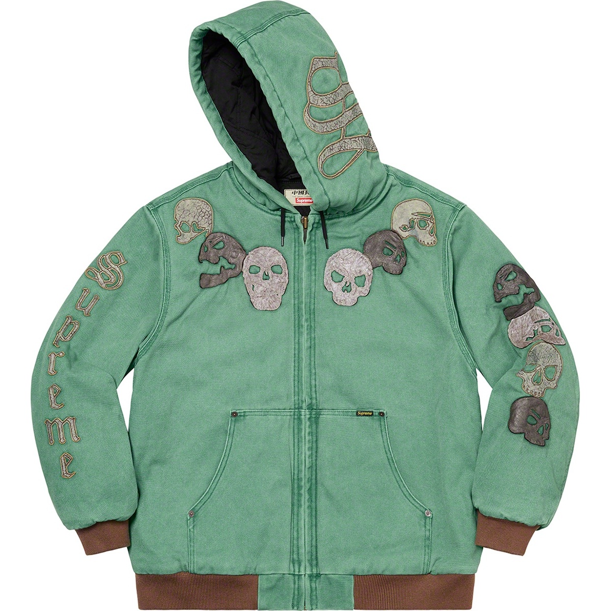 Supreme Supreme The Great China Wall Hooded Work Jacket (FW22) - $398