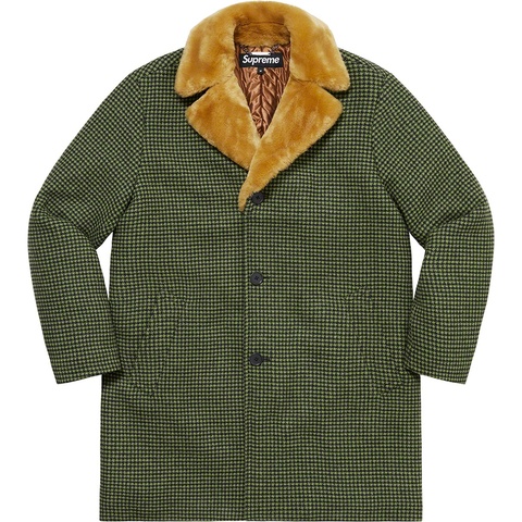 Fur Collar Car Coat - fall/winter 2022 - Supreme