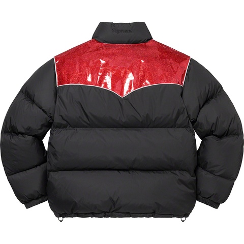 Supreme Glitter Yoke Down Puffer Jacket - Colorway