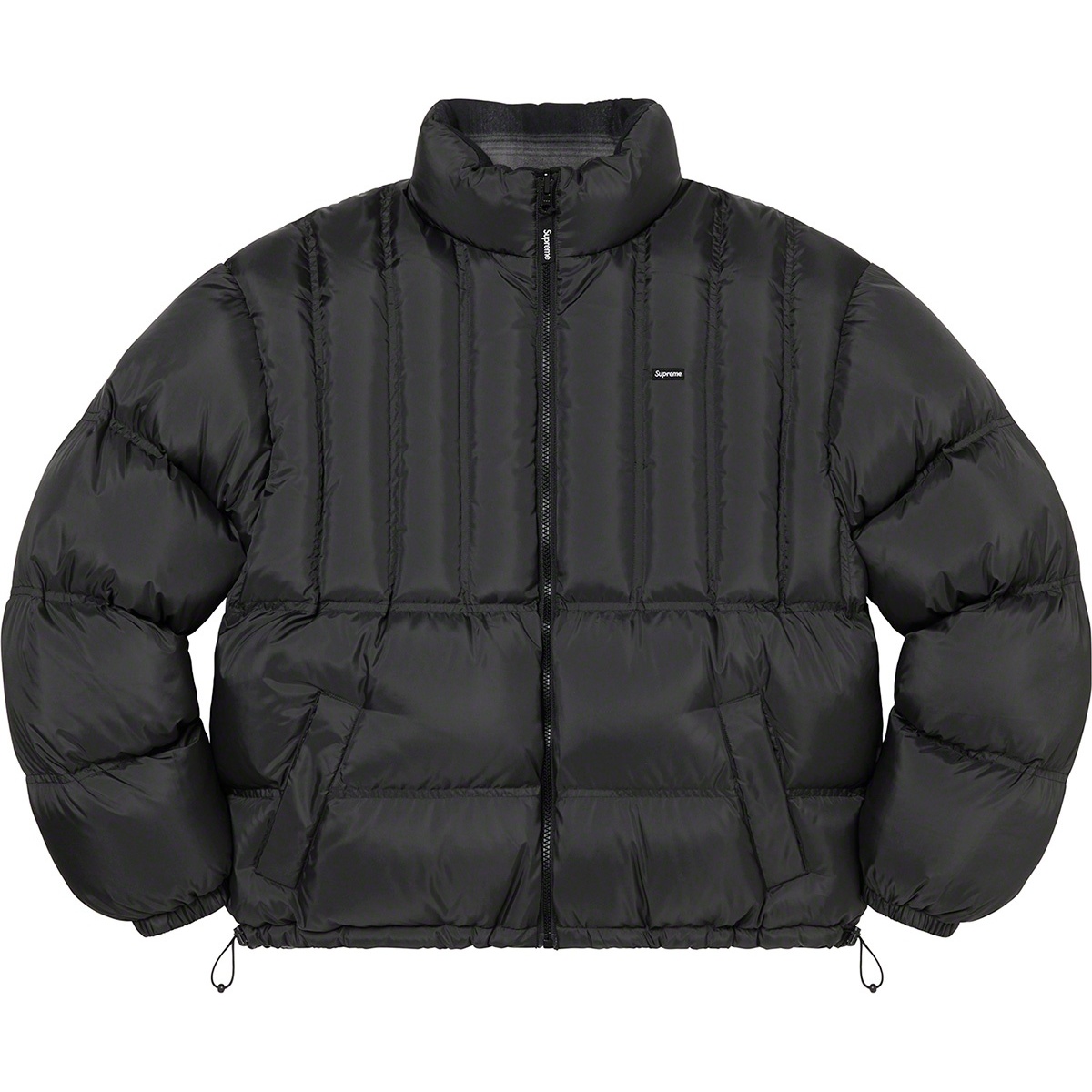 Supreme Flannel Reversible Puffer Jacket (FW22) - $298