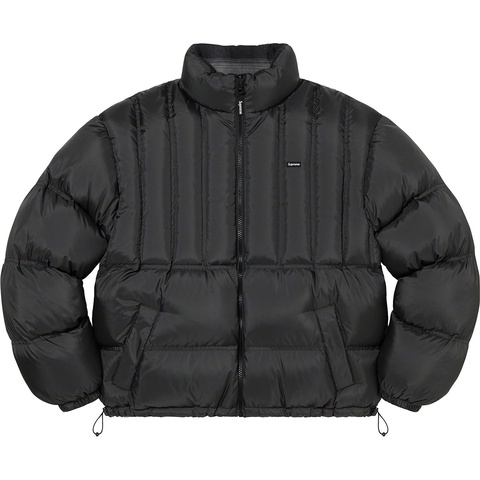 Flannel Reversible Puffer Jacket - Supreme