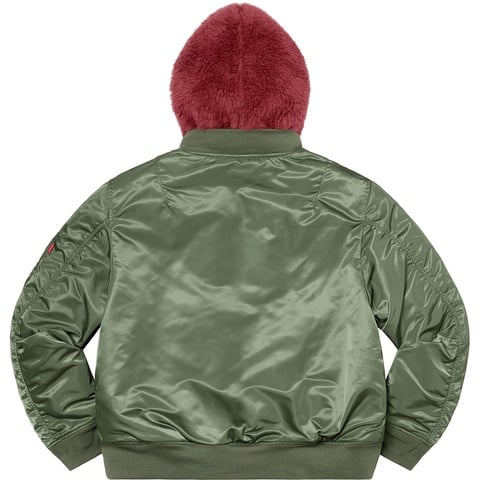 Faux Fur Reversible MA-1 - fall/winter 2022 - Supreme