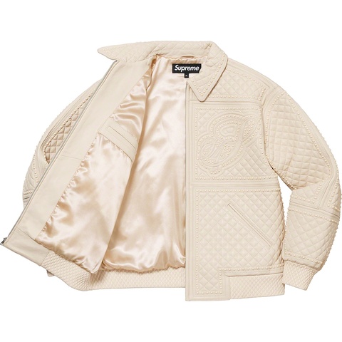 Studded Quilted Leather Jacket - fall/winter 2022 - Supreme
