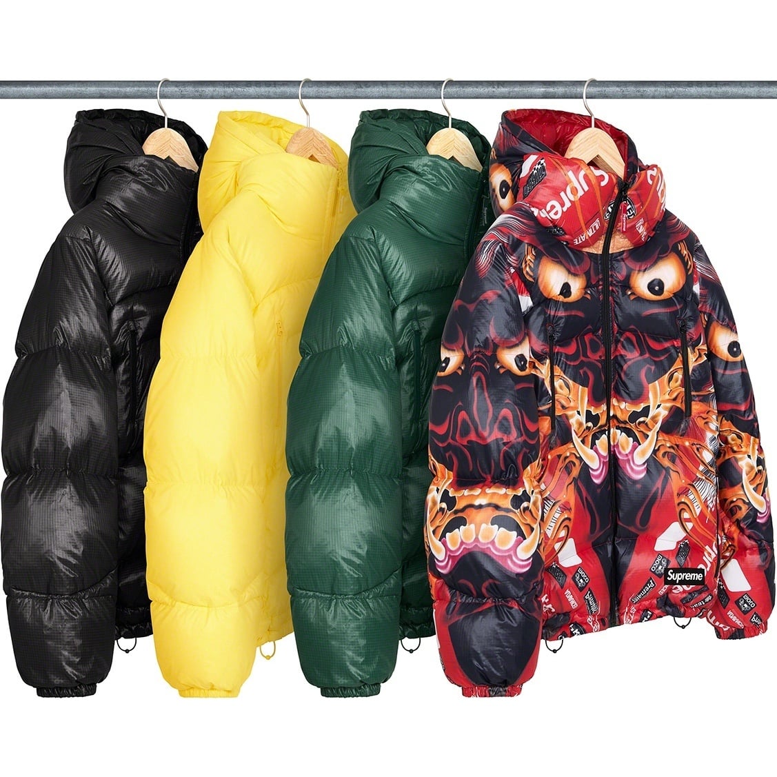 ジャケット・アウター supreme reversible puffer jacket Supreme Reversible Puffer Jacket Black Navy Yellow 3colors FW24 | eBay