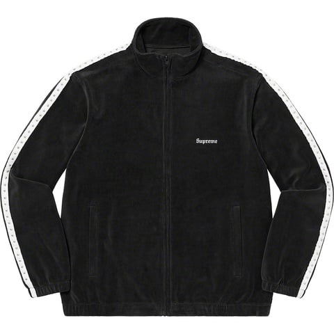 Studded Velour Track Jacket - fall/winter 2022 - Supreme Studded Velour Track Jacket - fall/winter 2022 - Supreme