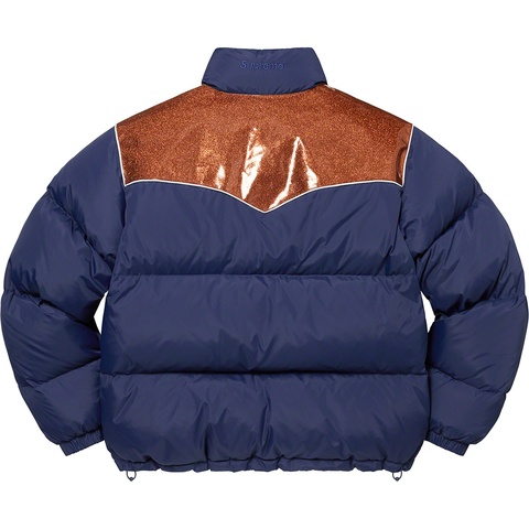 Supreme Glitter Yoke Down Puffer Jacket - Colorway