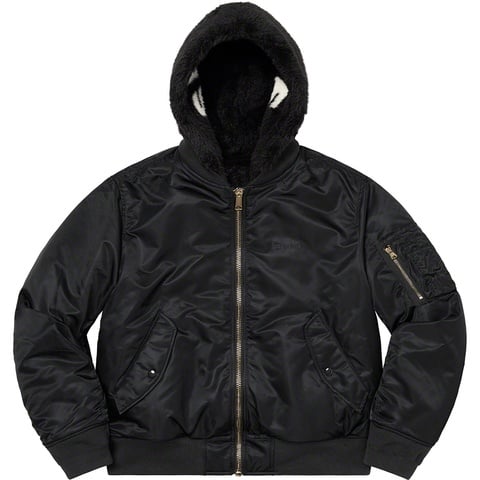 Faux Fur Reversible MA-1 - fall/winter 2022 - Supreme
