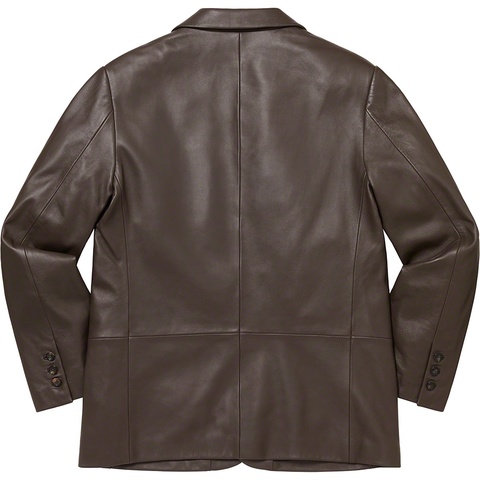 Leather Blazer - fall/winter 2022 - Supreme