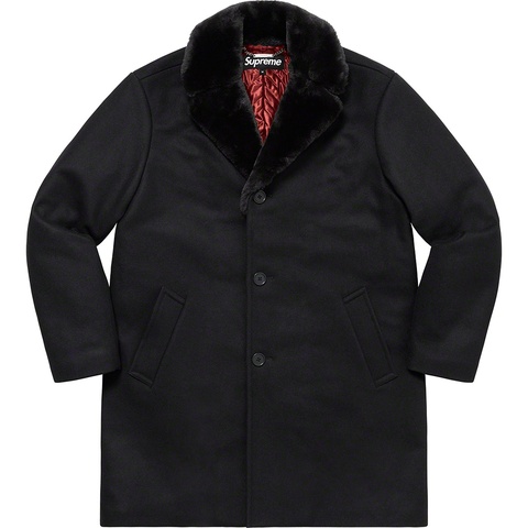 Fur Collar Car Coat - fall/winter 2022 - Supreme