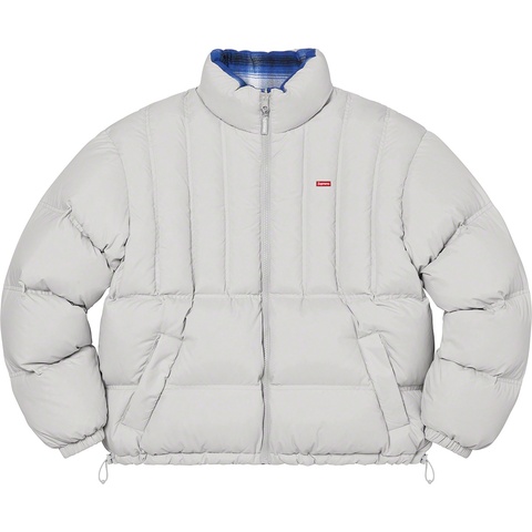 Flannel Reversible Puffer Jacket - Supreme