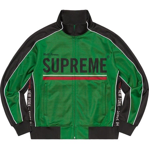 World Famous Jacquard Track Jacket - Supreme