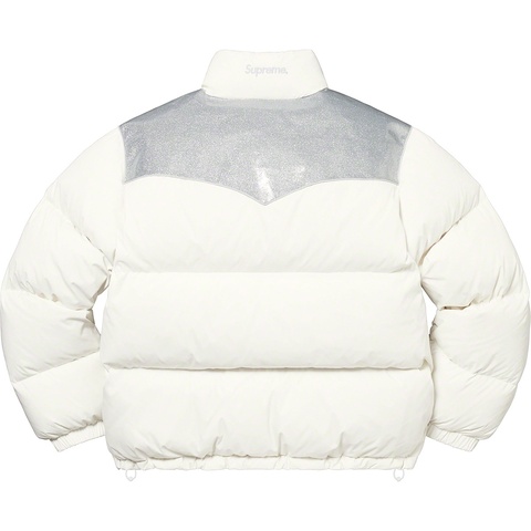 Supreme Glitter Yoke Down Puffer Jacket - Colorway