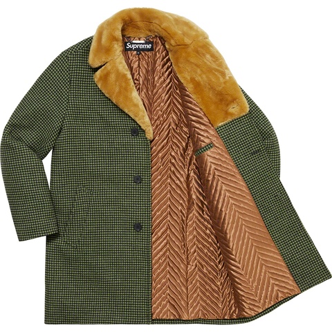 Fur Collar Car Coat - fall/winter 2022 - Supreme