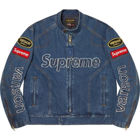 Supreme®/Vanson Leathers® Cordura® Denim Jacket - Supreme