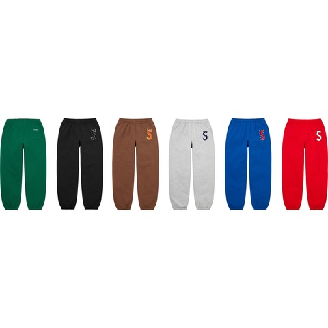 パンツ supreme s logo sweatpant heather grey Buy Supreme S Logo Sweatpant Heather Grey - Novelship