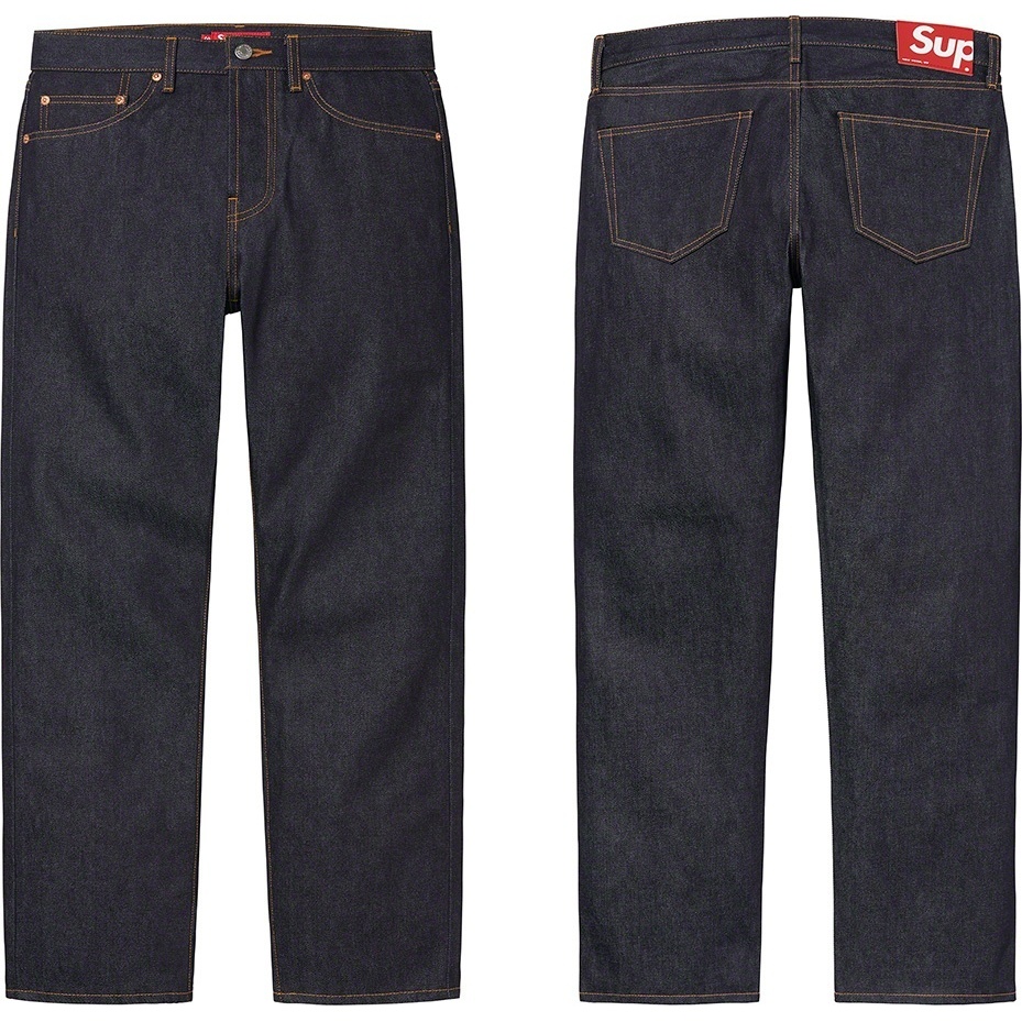 Supreme Rigid Slim Jean (fall/winter 2022) - $168.00