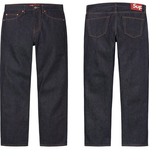 Supreme Rigid Slim Jean - $168.00