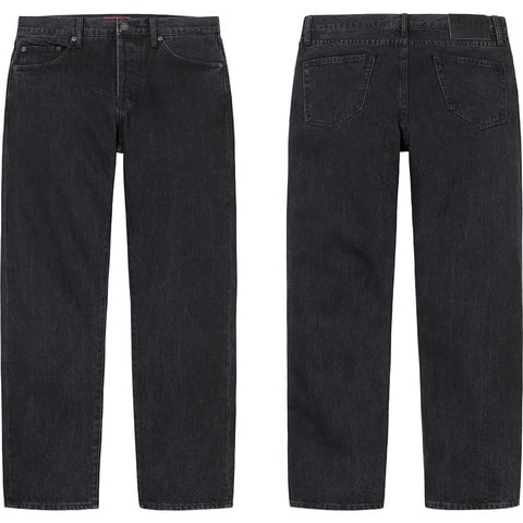 Stone Washed Black Slim Jean - fall/winter 2022 - Supreme