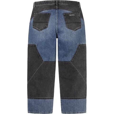 Supreme 2-Tone Paneled Jean - Colorway