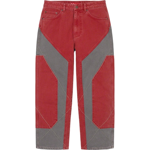Supreme 2-Tone Paneled Jean - Colorway