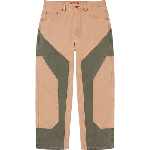 Supreme 2-Tone Paneled Jean - Colorway