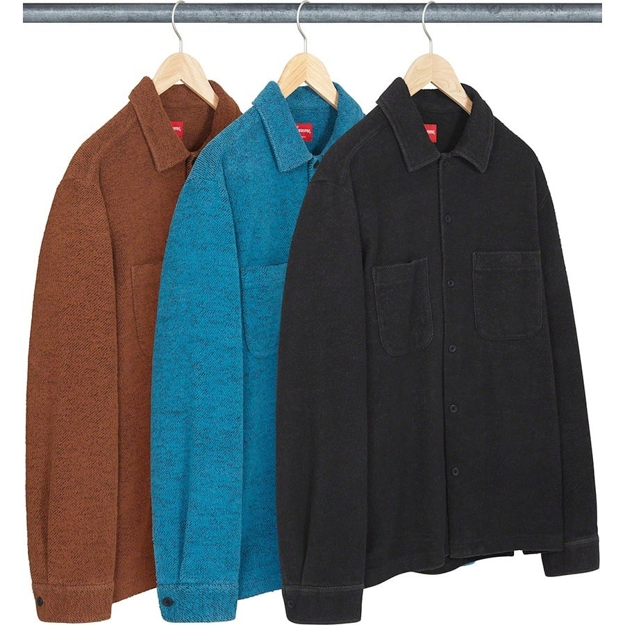 supreme Brushed Flannel Twill Shirt サイズS Brushed Flannel Twill Shirt - fall/winter 2022 - Supreme