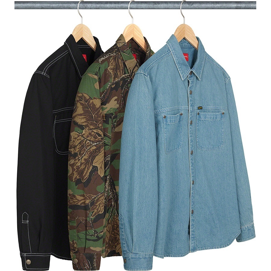 Snap Work Shirt - fall/winter 2022 - SupremeCommunity