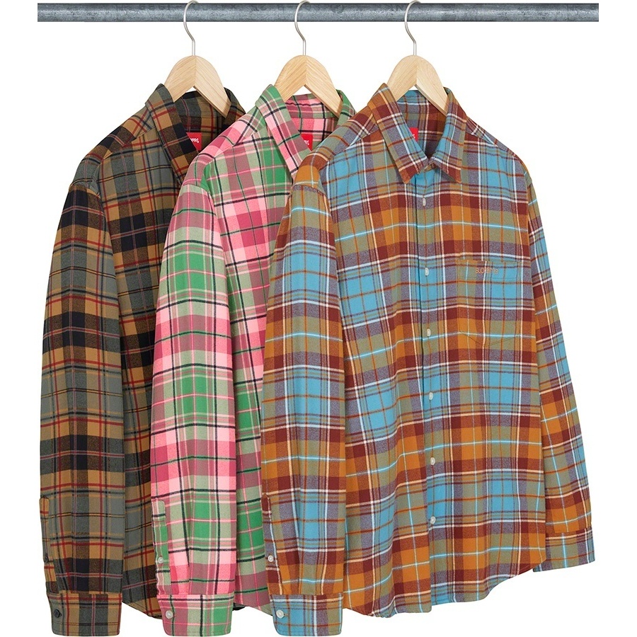 Plaid Flannel Shirt - fall/winter 2022 - Supreme