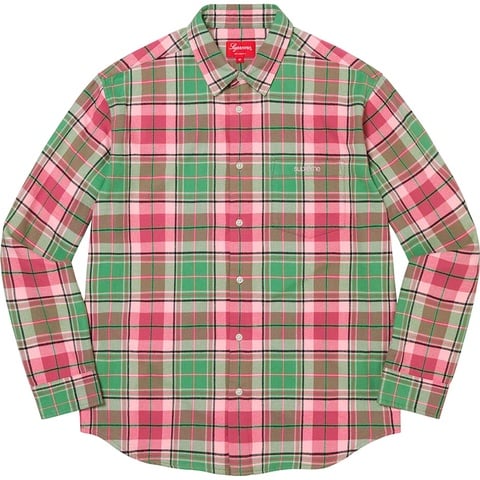 Plaid Flannel Shirt - fall/winter 2022 - Supreme Plaid Flannel Shirt - fall/winter 2022 - Supreme