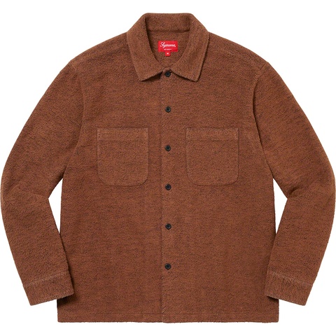 supreme Brushed Flannel Twill Shirt サイズS Brushed Flannel Twill Shirt - fall/winter 2022 - Supreme
