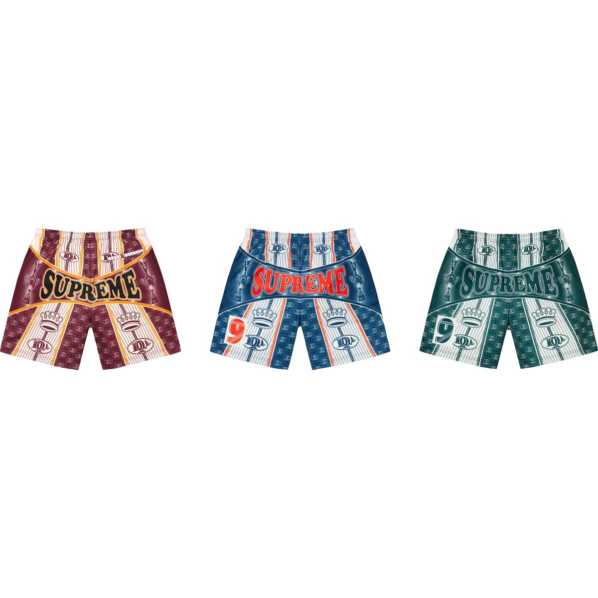 supreme Por Ciento Soccer Short M バーガンディ Por Ciento Soccer Short - fall/winter 2022 - Supreme