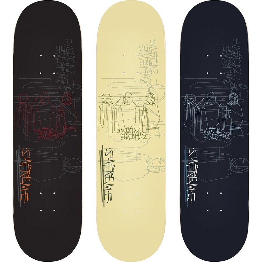 Supreme *Postponed* Three Kings Skateboard (fall/winter 2022)