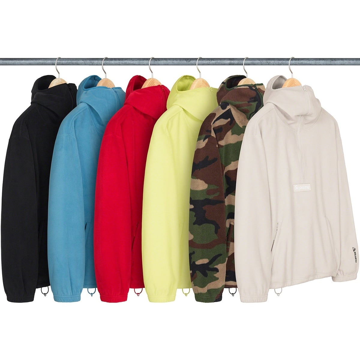 Polartec® Facemask Half Zip Pullover - SupremeCommunity
