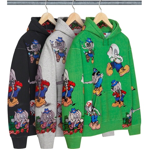 Elephant Hooded Sweatshirt - fall/winter 2022 - Supreme