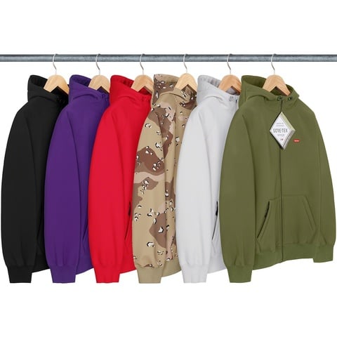 WINDSTOPPER® Zip Up Hooded Sweatshirt - Supreme