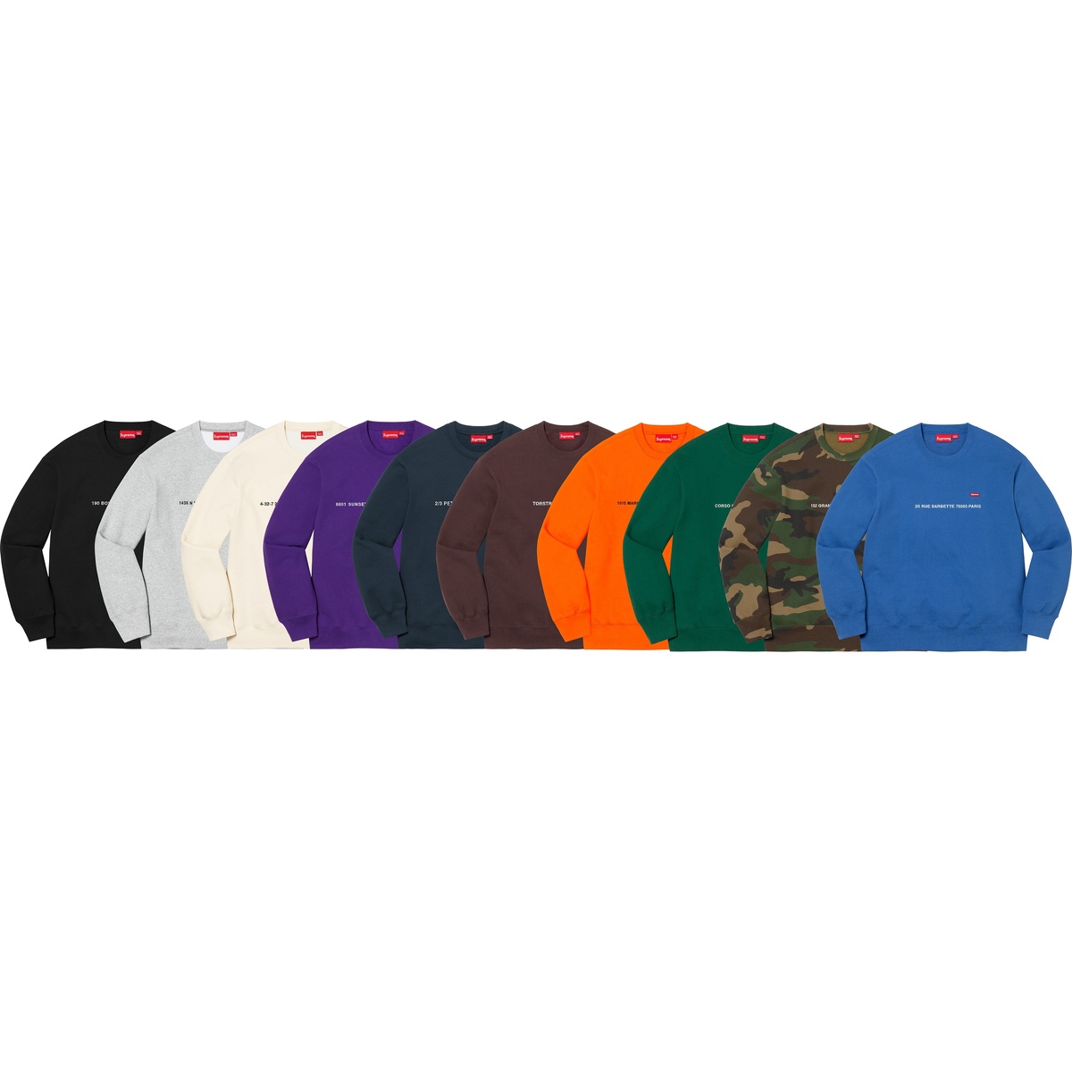 In-Store* Shop Small Box Crewneck - SupremeCommunity