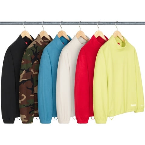 Polartec® Mock Neck Pullover - fall/winter 2022 - Supreme