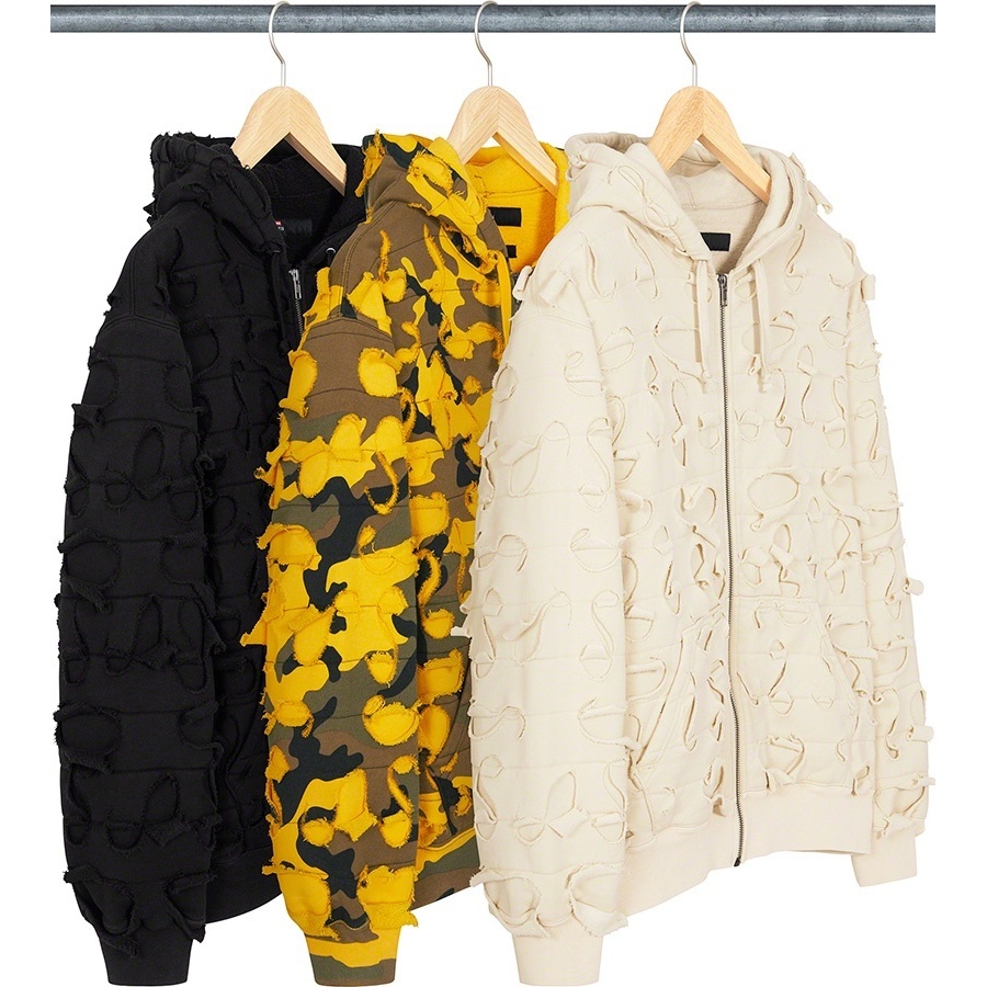 Supreme®/Griffin Zip Up Hooded Sweatshirt - Supreme