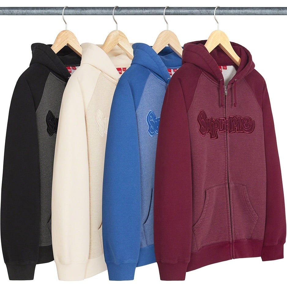 Gonz Appliqué Zip Up Hooded Sweatshirt - Supreme