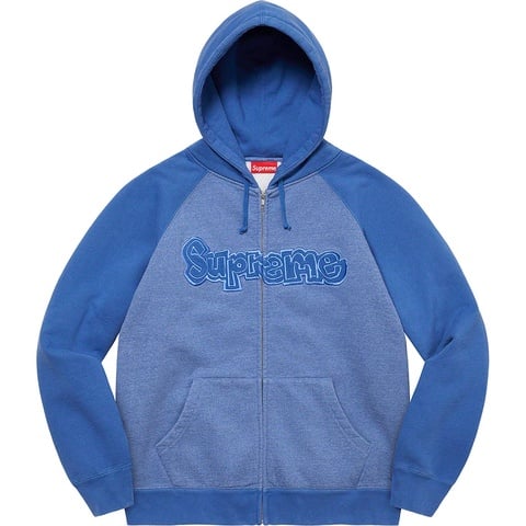 Gonz Appliqué Zip Up Hooded Sweatshirt - Supreme