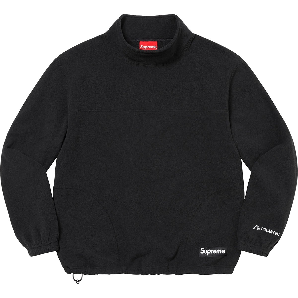 Supreme Polartec Mock Neck Pullover (FW22) - $138