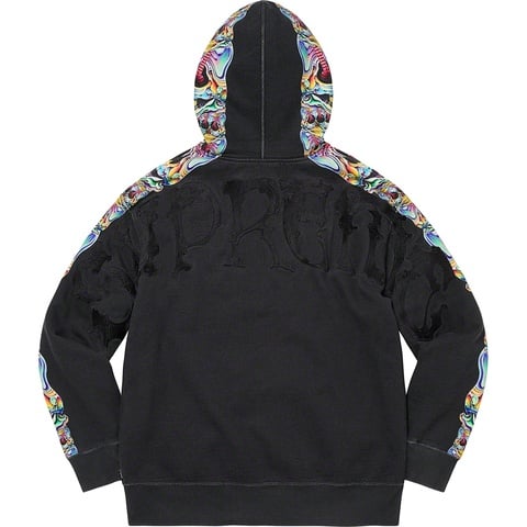 Skulls Zip Up Hooded Sweatshirt - SupremeCommunity