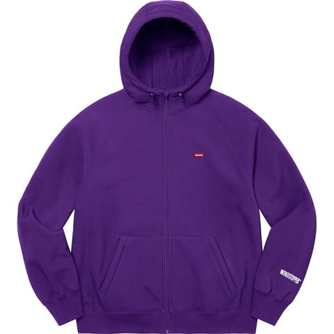 WINDSTOPPER® Zip Up Hooded Sweatshirt - Supreme