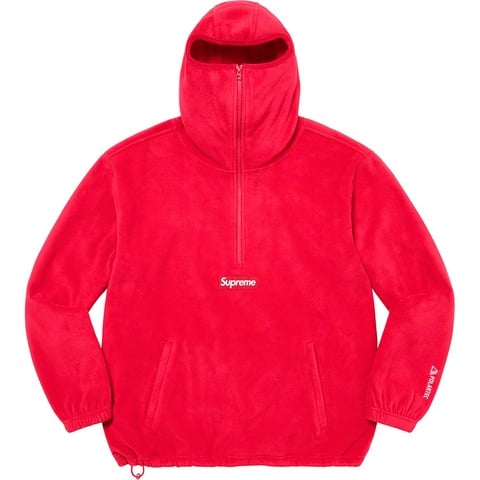 Polartec® Facemask Half Zip Pullover - Supreme