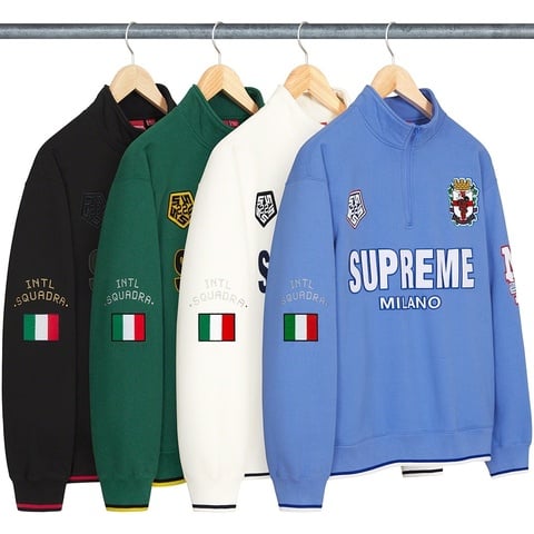 Supreme Milano Half Zip Pullover - $168.00